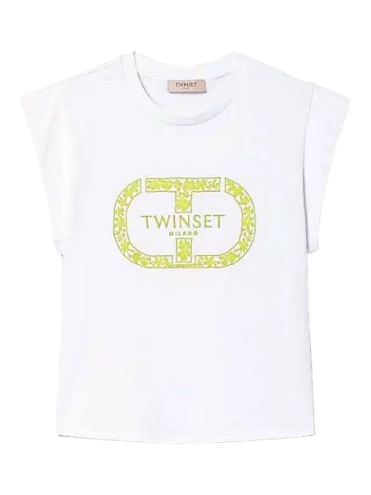 TWINSET T-Shirt e Polo Donna 241TP2213 11466 Bianco - Stilato