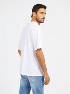 GUESS T-Shirt e Polo Uomo SS BSC GUESS BEAR TE M4RI81 K9RM1 G011 Bianco - Stilato