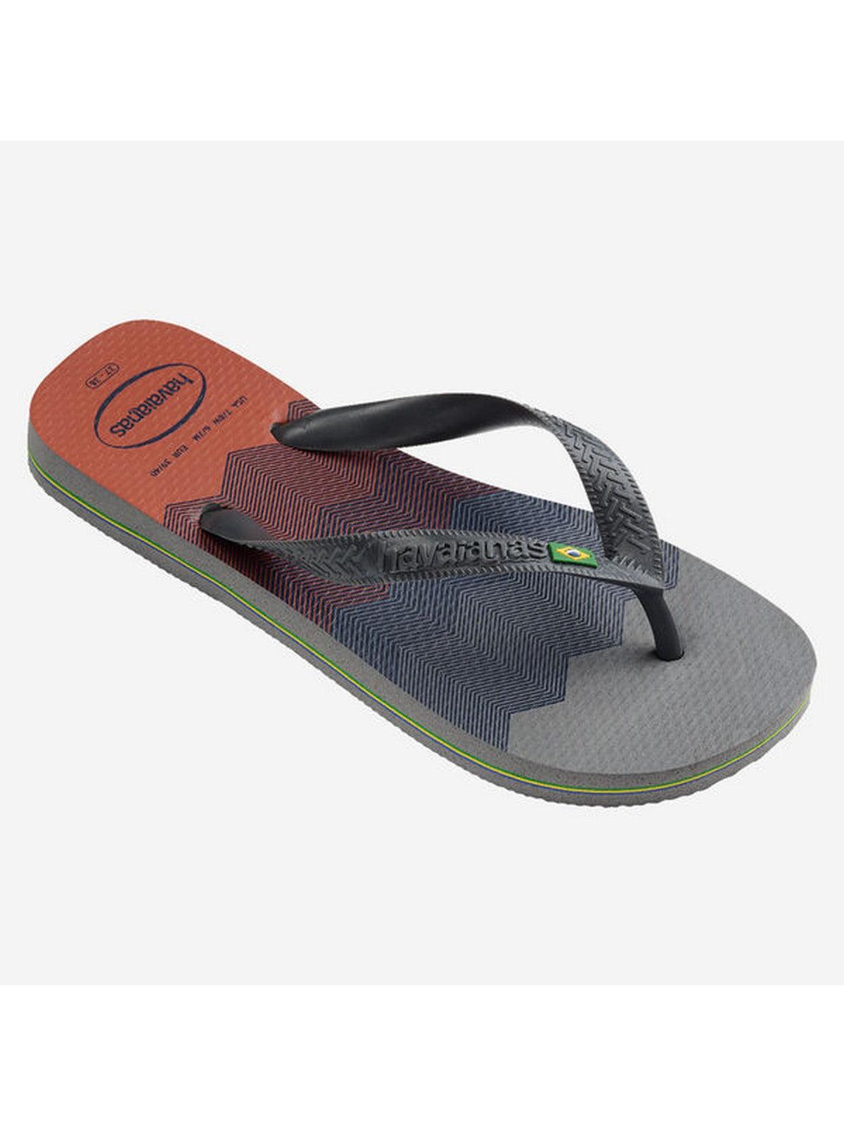 HAVAIANAS Infradito Unisex adulto Hav. Brasil Fresh 4145745.5002 Grigio - Stilato