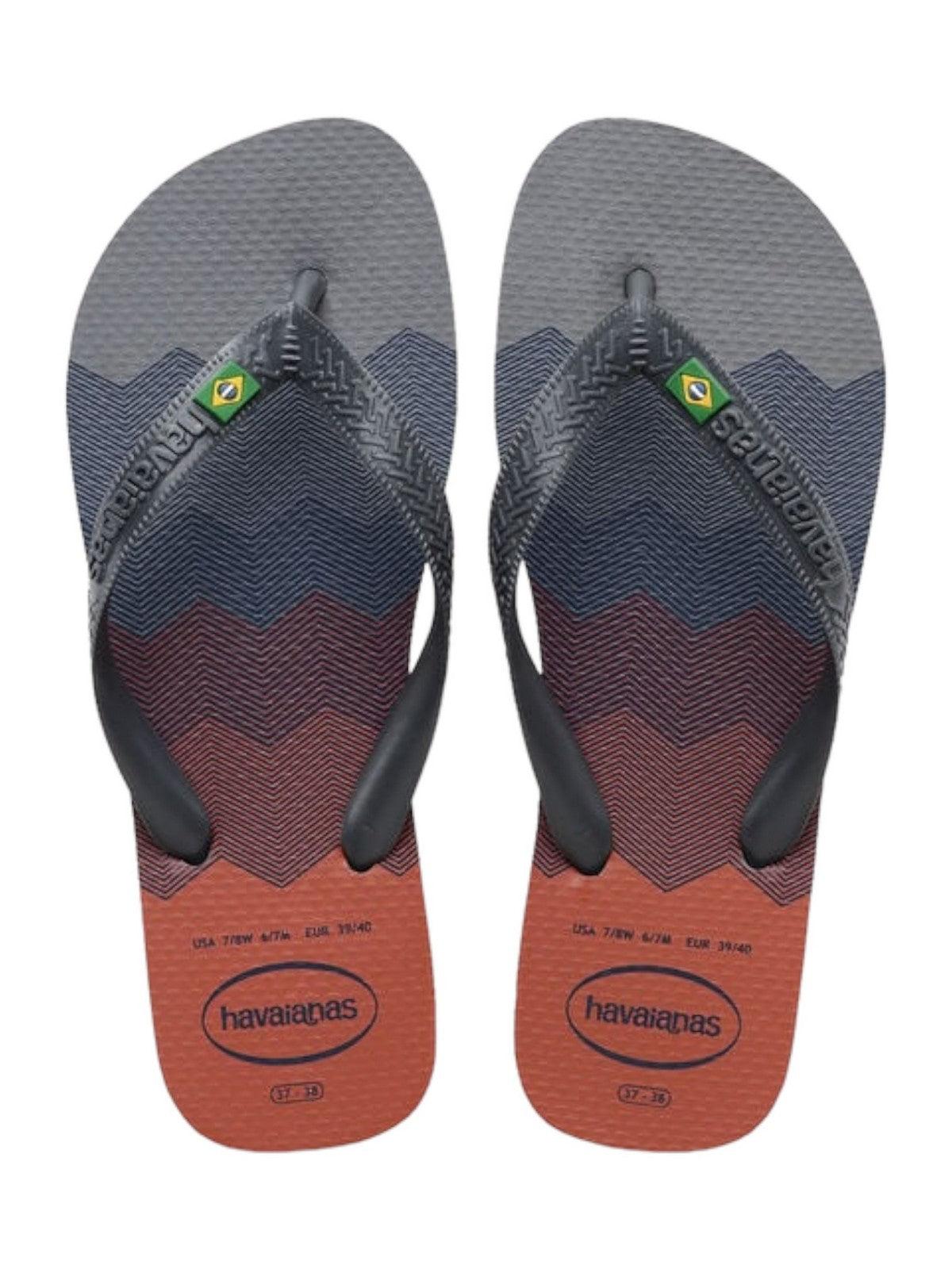 HAVAIANAS Infradito Unisex adulto Hav. Brasil Fresh 4145745.5002 Grigio - Stilato