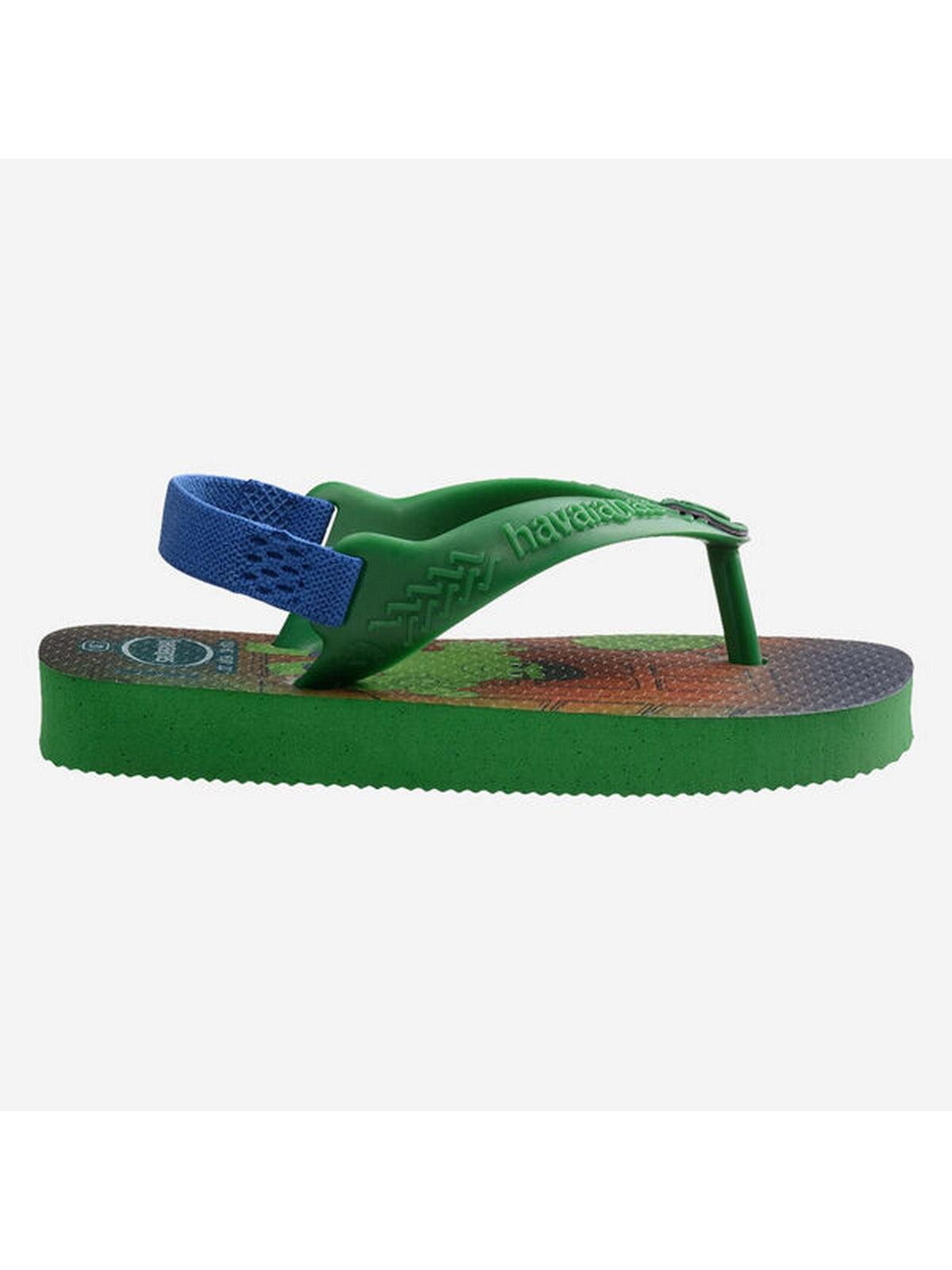 HAVAIANAS Infradito Bambini e ragazzi Hav. Baby marvel 4147132.2703 Verde - Stilato