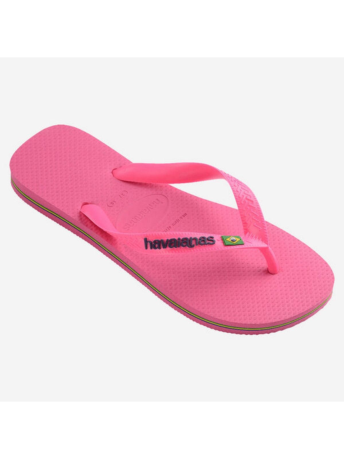 HAVAIANAS Infradito Donna Hav. Brasil Logo Neon 4149370.6002 Rosa - Stilato