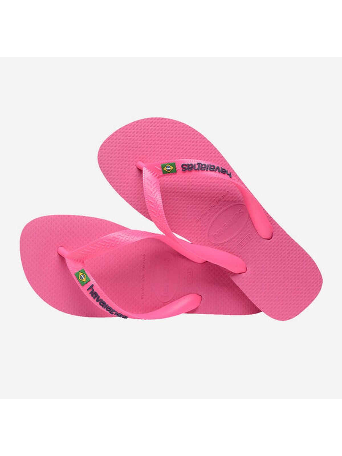 HAVAIANAS Infradito Donna Hav. Brasil Logo Neon 4149370.6002 Rosa - Stilato