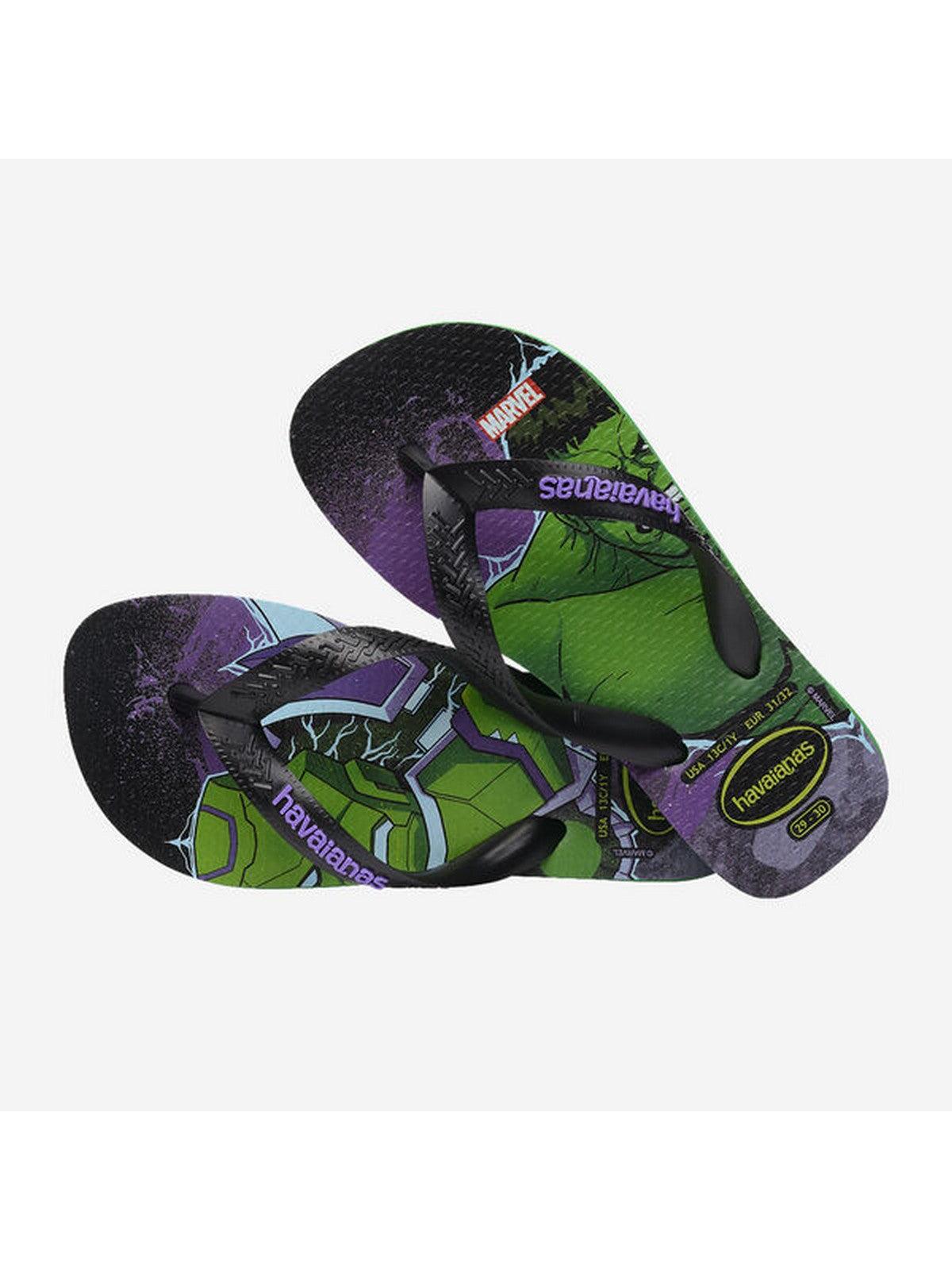 HAVAIANAS Infradito Bambini e ragazzi Hav. Kids Top Marvel Ii 4148300.2703 Verde - Stilato