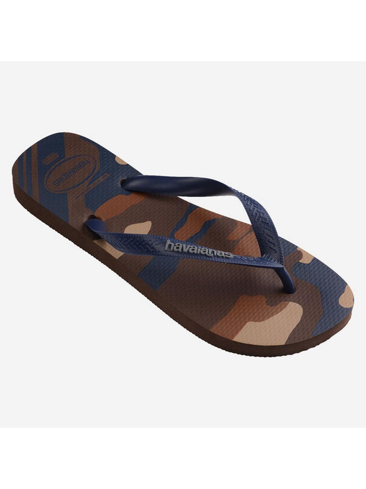 HAVAIANAS Infradito Uomo Hav. Top camu 4141398.0727 Marrone - Stilato