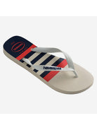 HAVAIANAS Infradito Uomo Hav. Top Nautical 4137126.6349 Bianco - Stilato