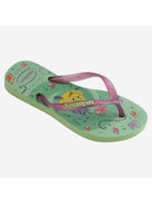 HAVAIANAS Infradito Bambine e ragazze Hav. Kids Slim 4123328.2630 Verde - Stilato