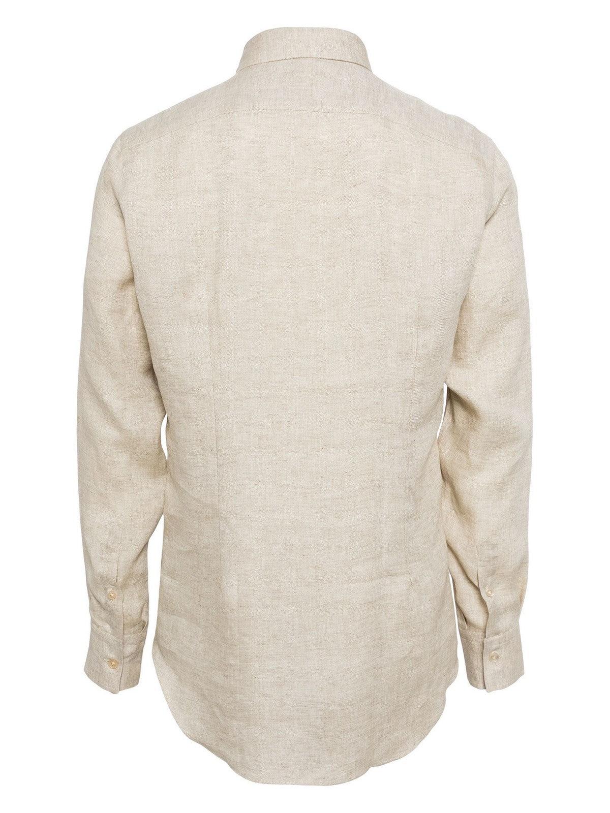 ELEVENTY Camicia Uomo I75CAMH11 TES0I165 02 Beige - Stilato