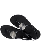 HAVAIANAS Infradito Donna Hav. Twist Metal 4148924.0090 Nero - Stilato