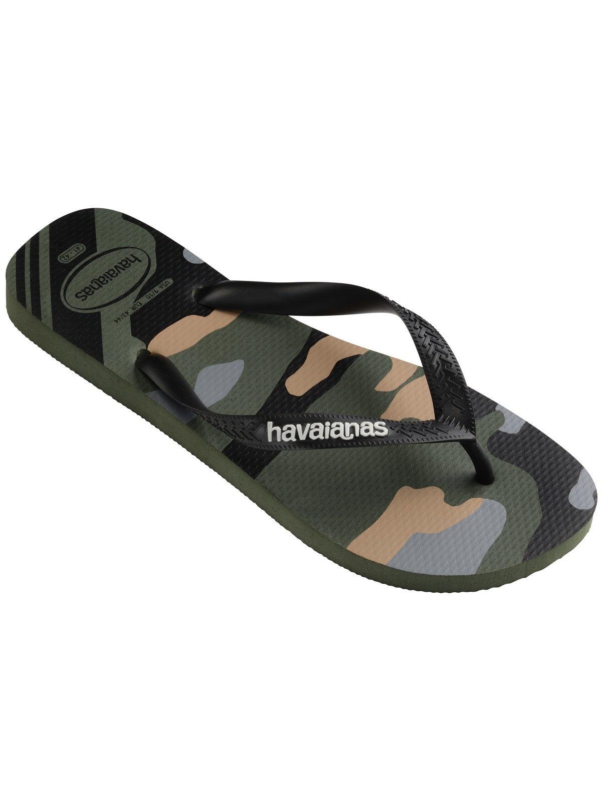 HAVAIANAS Infradito Uomo Hav. Top camu 4141398.6134 Nero - Stilato