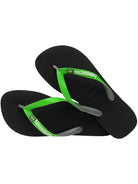 HAVAIANAS Infradito Unisex adulto Hav. Brasil mix 4123206.8075 Nero - Stilato