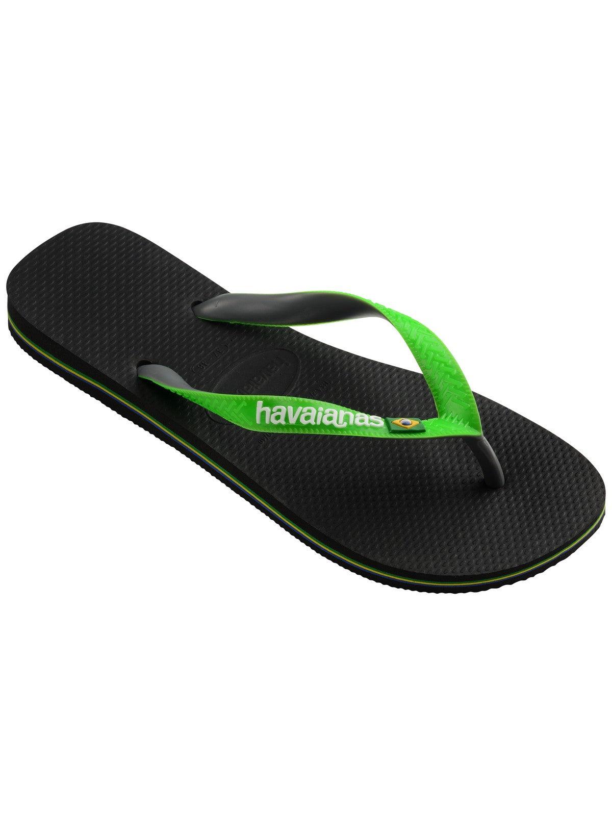 HAVAIANAS Infradito Unisex adulto Hav. Brasil mix 4123206.8075 Nero - Stilato