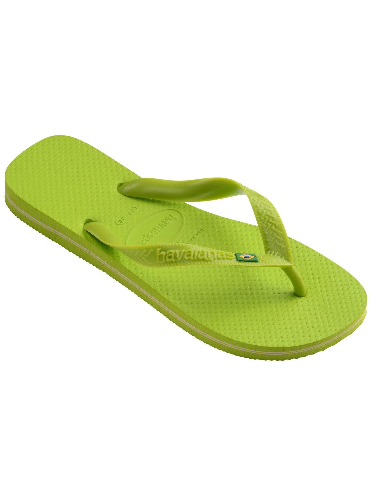 HAVAIANAS Infradito Unisex adulto Hav. Brasil 4000032.7344 Verde - Stilato