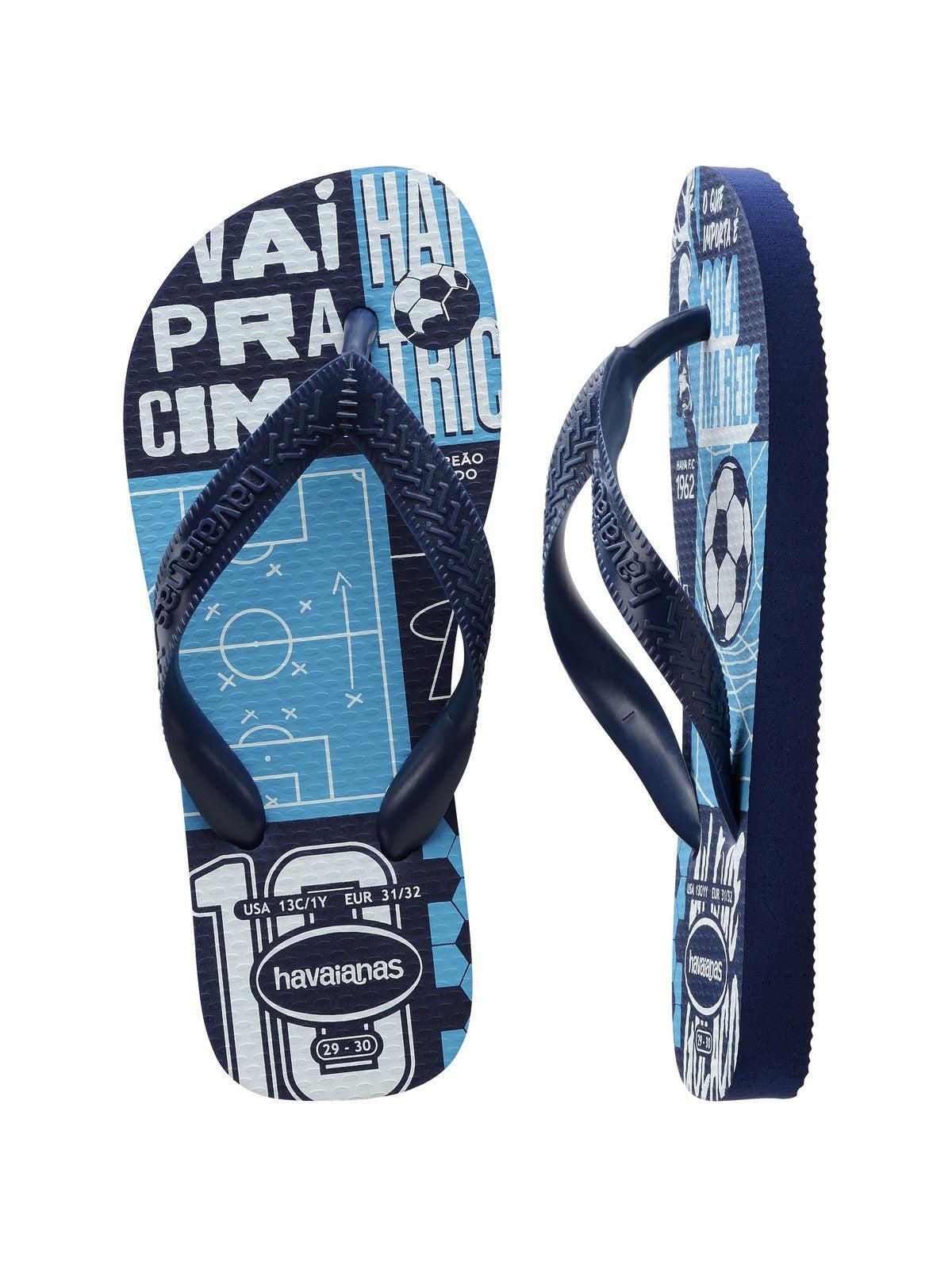 HAVAIANAS Infradito Bamnini e ragazzi Hav. Kids Atlhetic 4127273.4368 Blu - Stilato