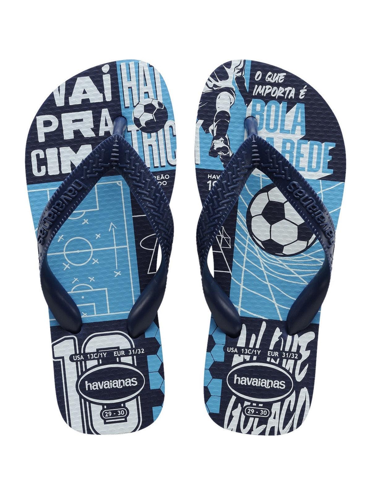 HAVAIANAS Infradito Bamnini e ragazzi Hav. Kids Atlhetic 4127273.4368 Blu - Stilato