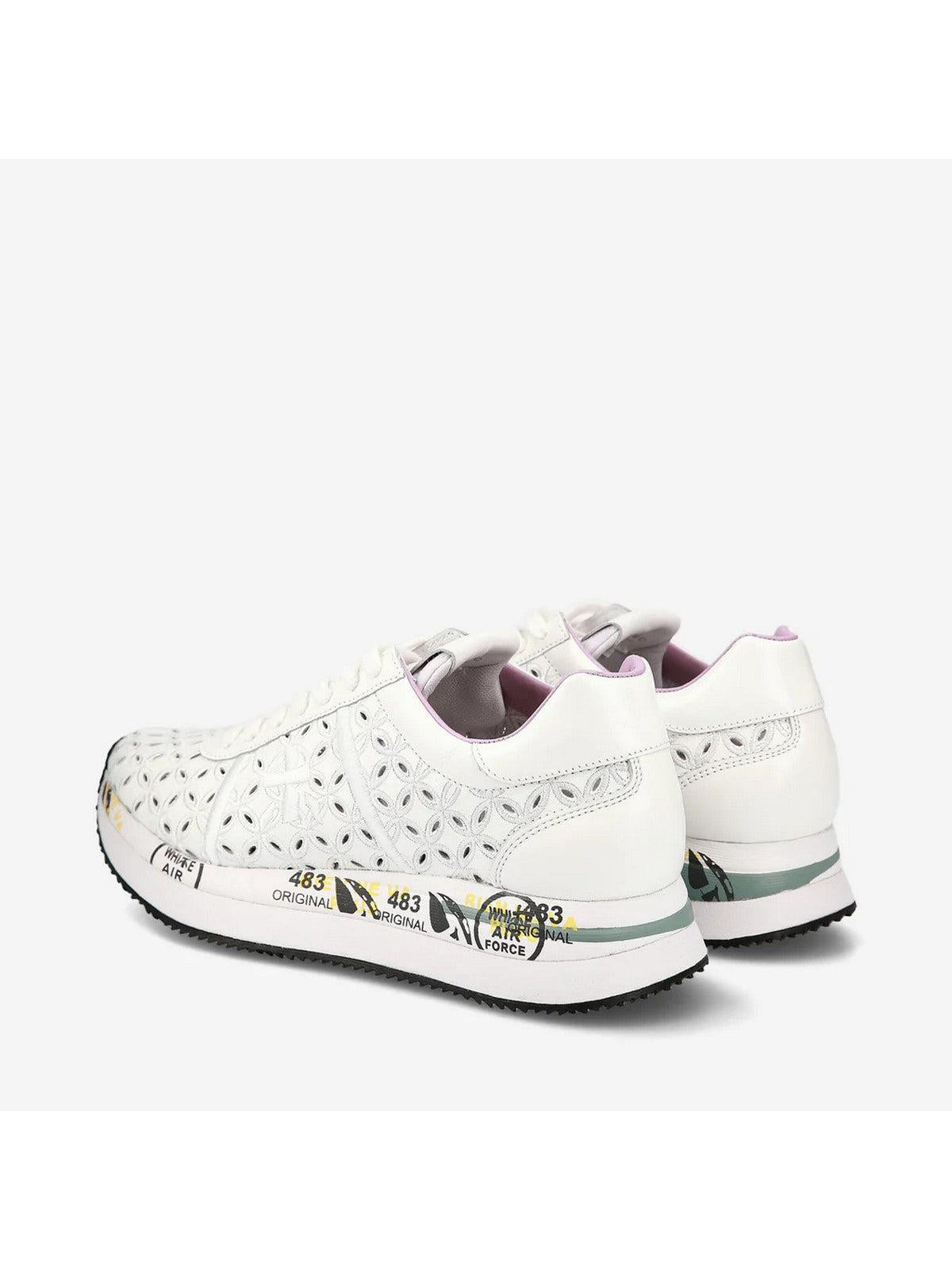 PREMIATA Sneaker Donna CONNY VAR 6749 Bianco - Stilato