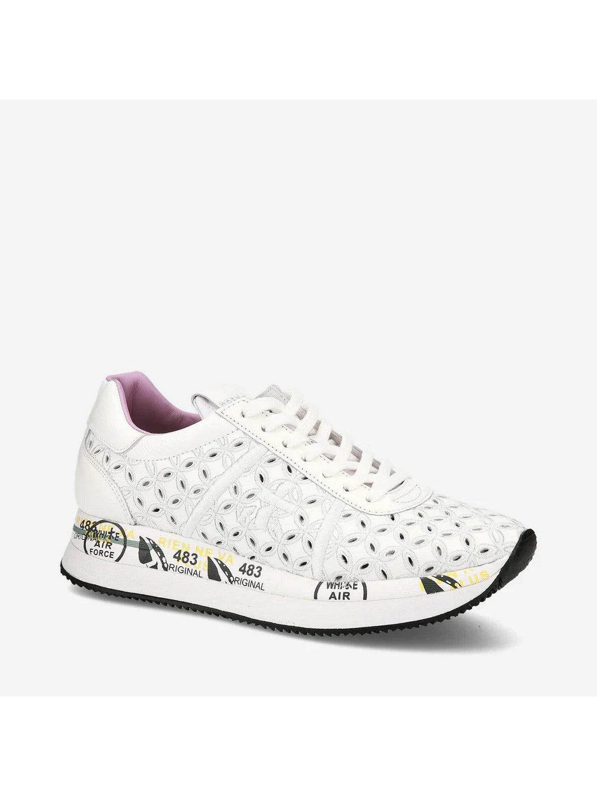 PREMIATA Sneaker Donna CONNY VAR 6749 Bianco - Stilato