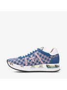 PREMIATA Sneaker Donna CONNY VAR 6708 Blu - Stilato