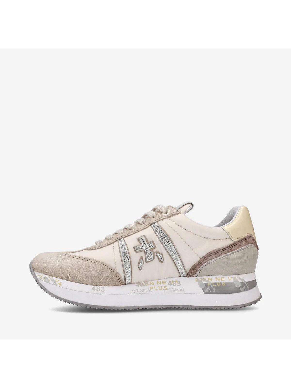 PREMIATA Sneaker Donna CONNY VAR 6671 Beige - Stilato