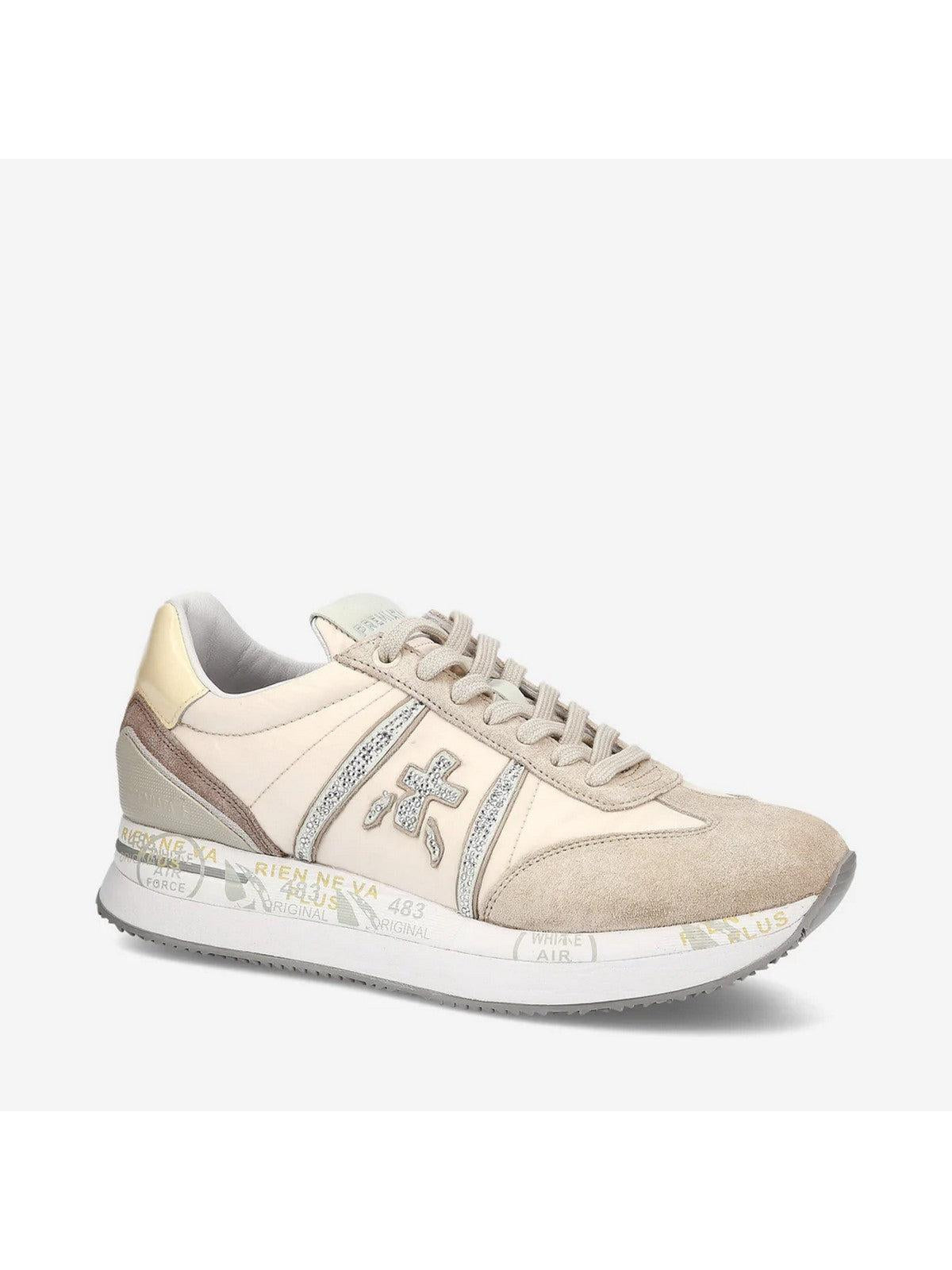 PREMIATA Sneaker Donna CONNY VAR 6671 Beige - Stilato