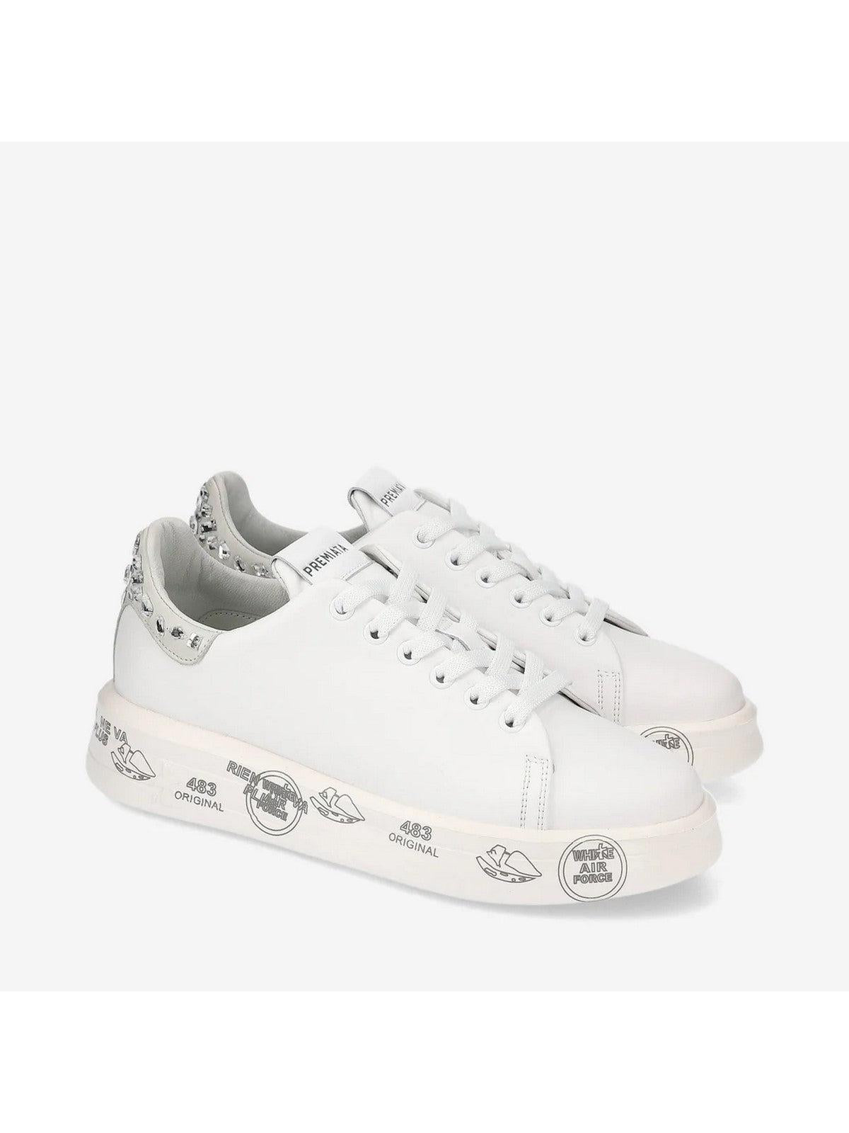 PREMIATA Sneaker Donna BELLE VAR 6712 Bianco - Stilato