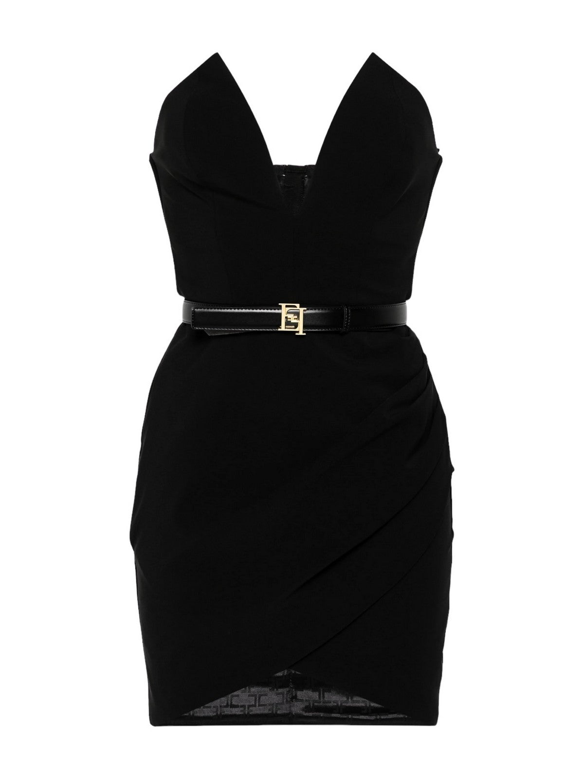 ELISABETTA FRANCHI Abito Donna AB64842E2 110 Nero - Stilato
