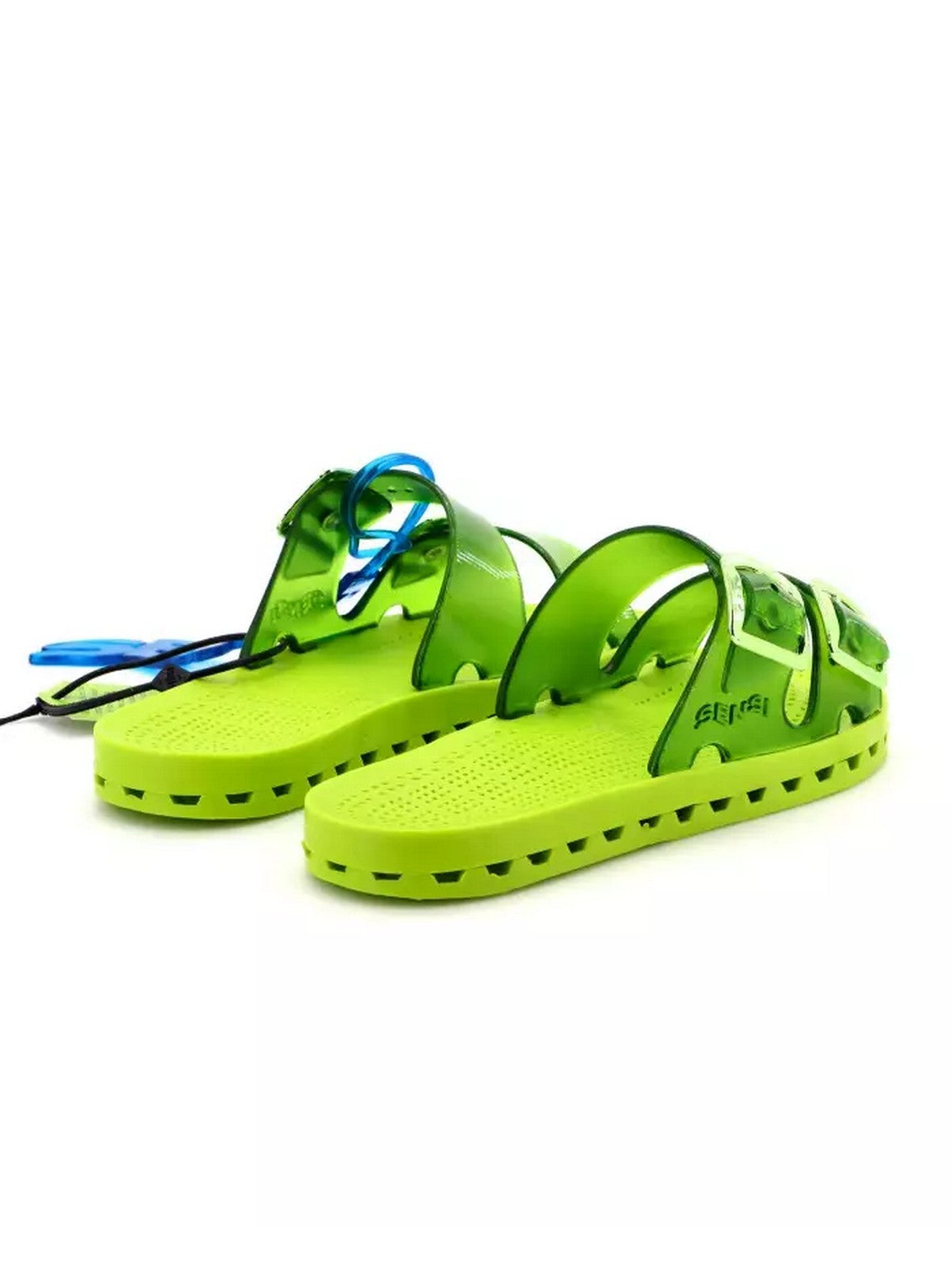 SENSI Ciabatta Unisex adulto LA JOLLA JELLY 4151/JL 202 Verde - Stilato