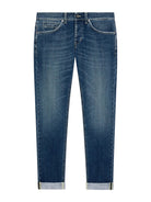 DONDUP Jeans Uomo George UP232 DS0041U GW4 800 Blu - Stilato