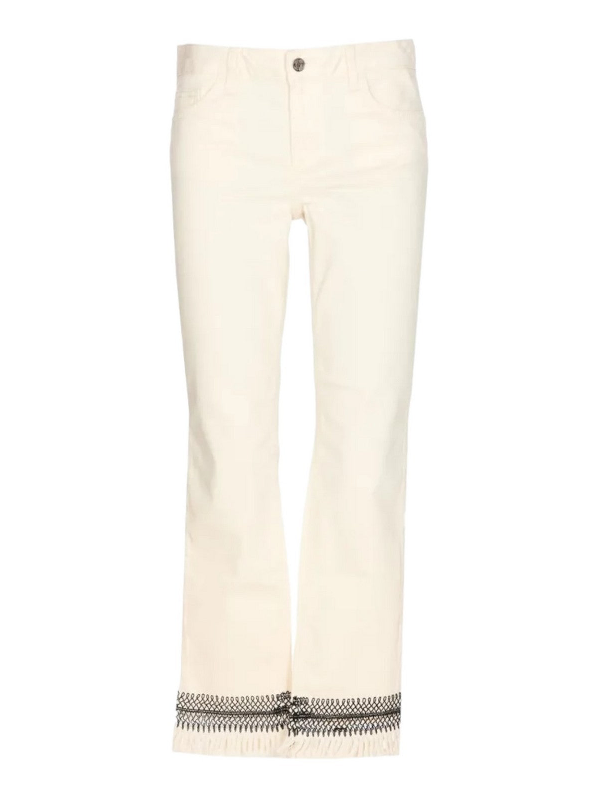 LIU JO WHITE Pantalone Donna MA4277T4033 N9356 Beige - Stilato