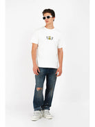 BARROW T-Shirt e Polo Uomo JERSEY T-SHIRT UNISEX F4BWUATH077 002 Bianco - Stilato