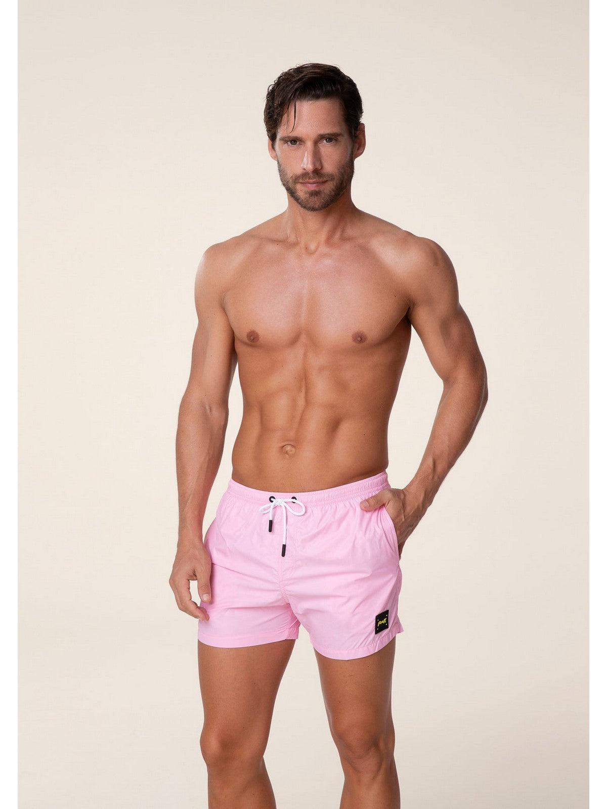 F**K Costume da bagno Uomo FK24-2002PK Rosa - Stilato