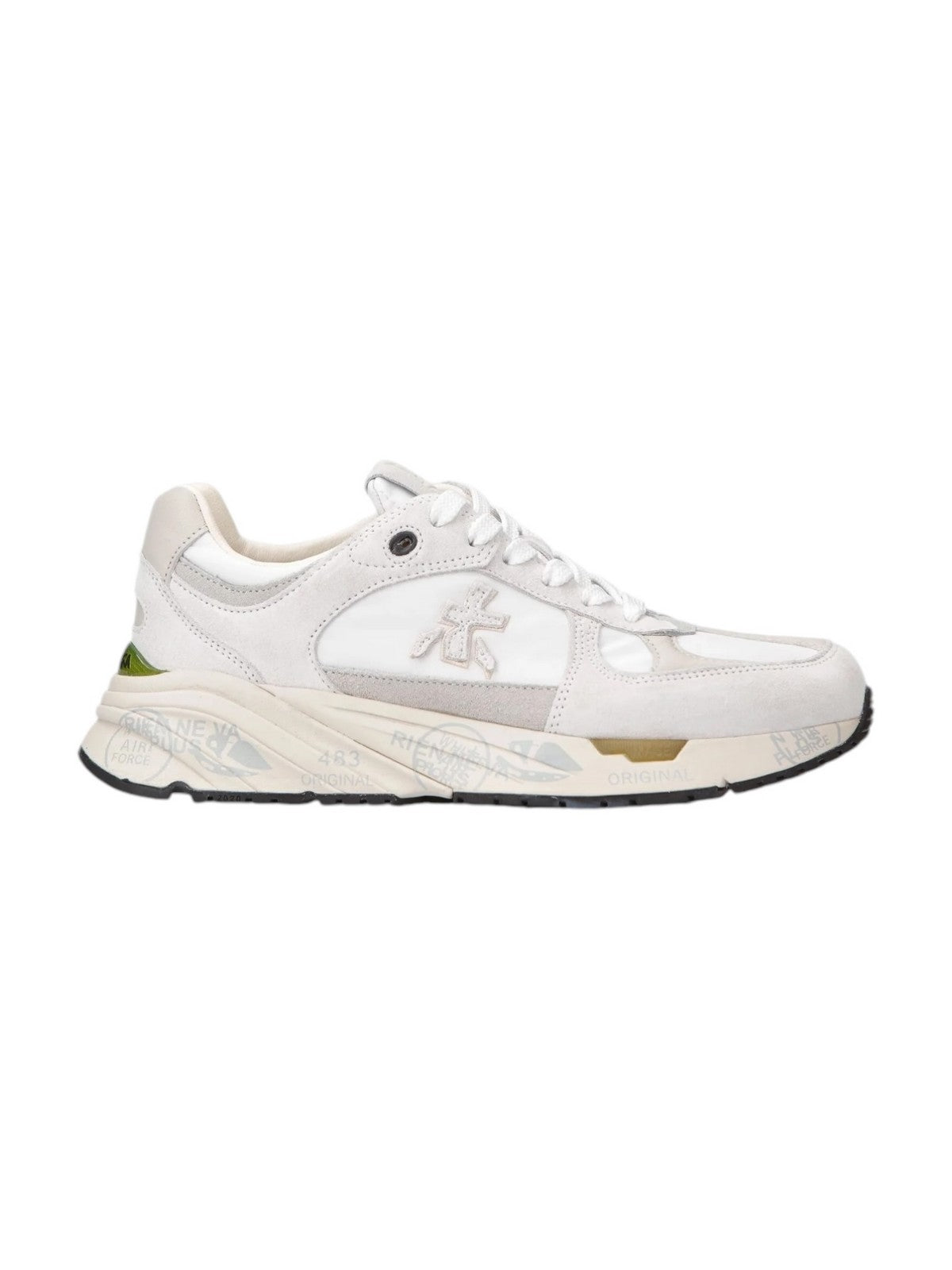 PREMIATA Sneaker Uomo MASED VAR 6496 Bianco - Stilato