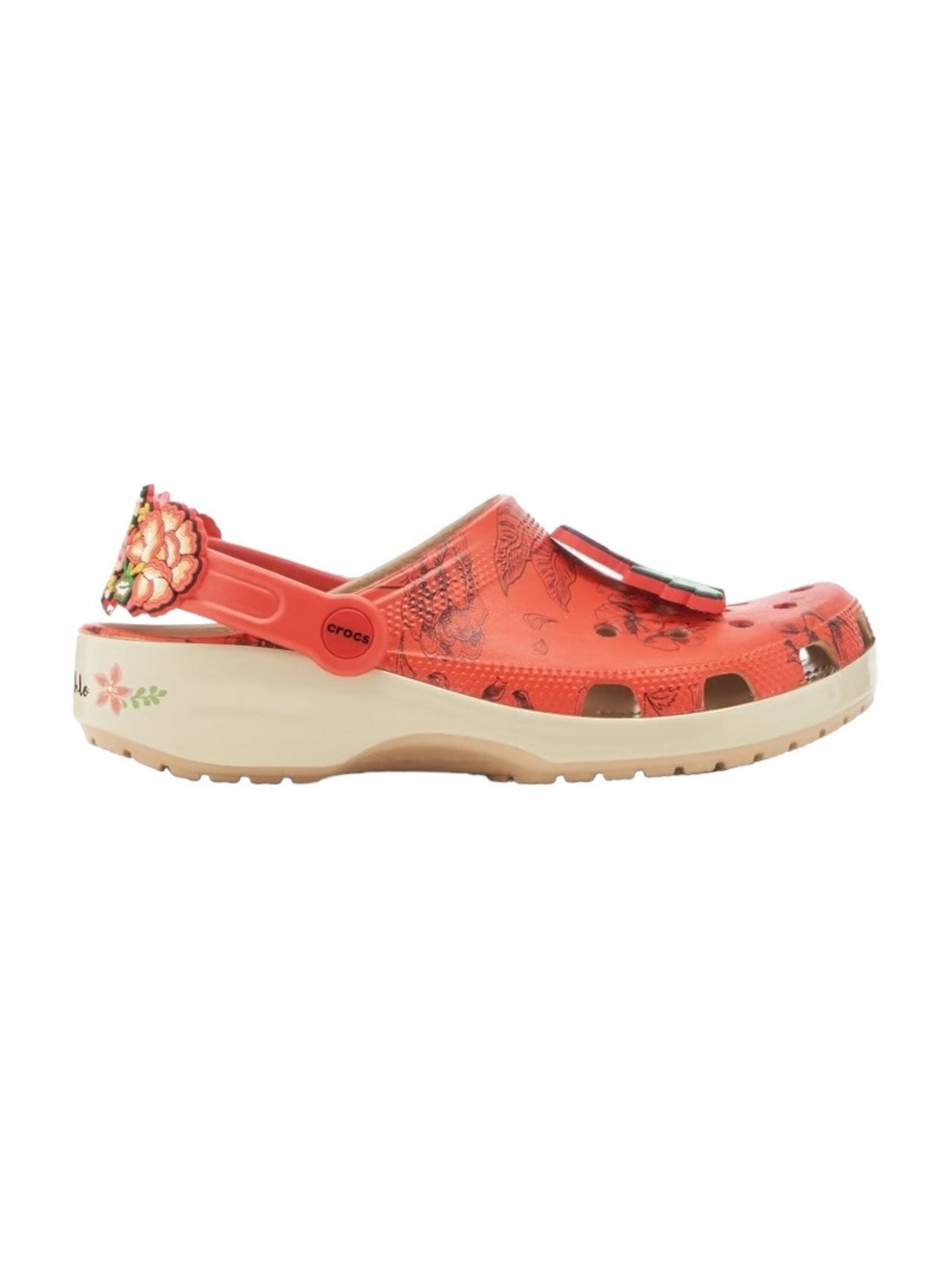 CROCS Ciabatta Uomo Frida Kahlo Classic Clog 209450 2Y2 Beige - Stilato