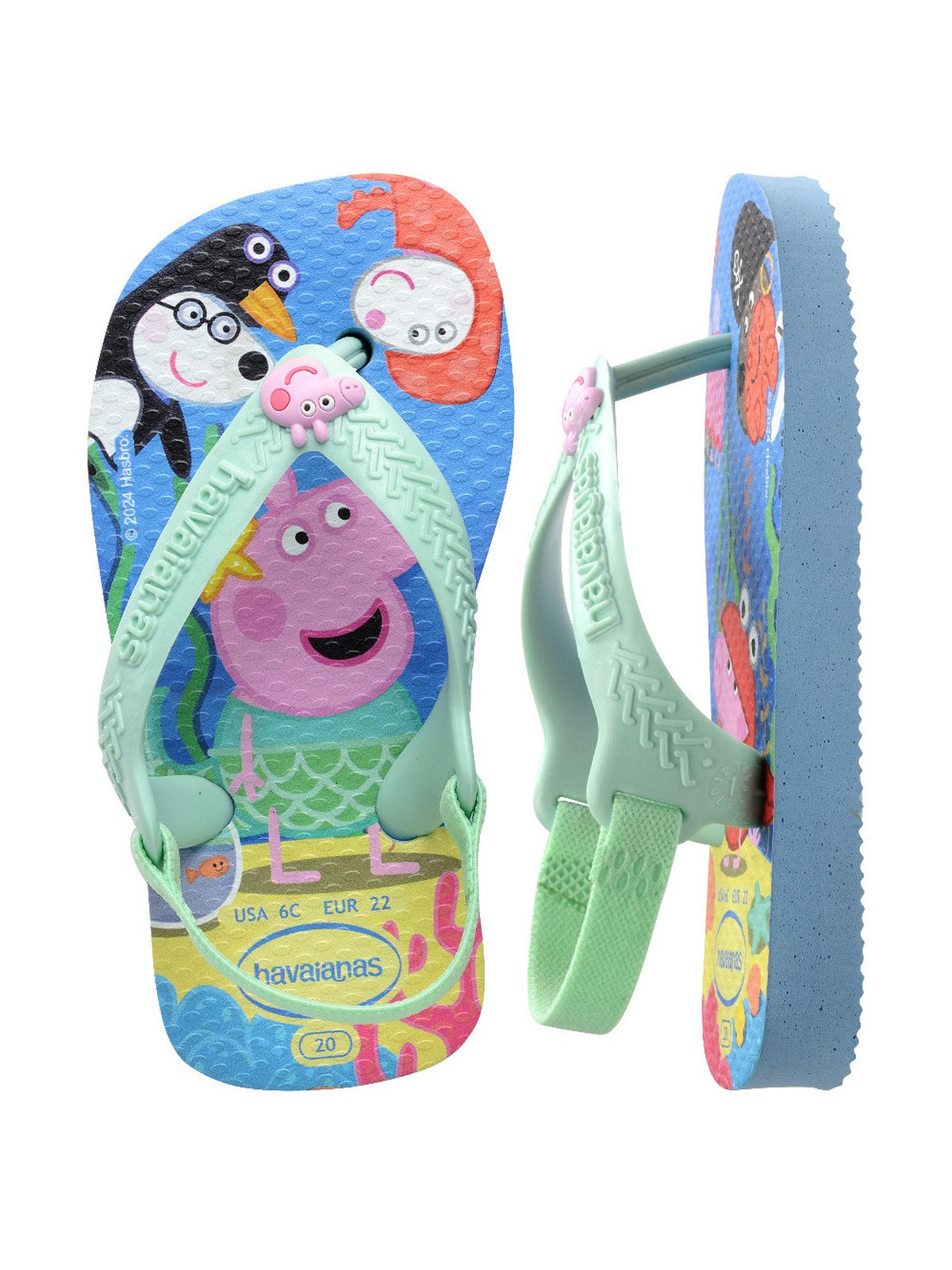 HAVAIANAS Infradito Bambine e ragazze Hav. baby peppa pig 4145980.1056 Blu