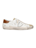 PHILIPPE MODEL Sneaker Uomo Prsx Low Man PRLU WX30 Beige - Stilato