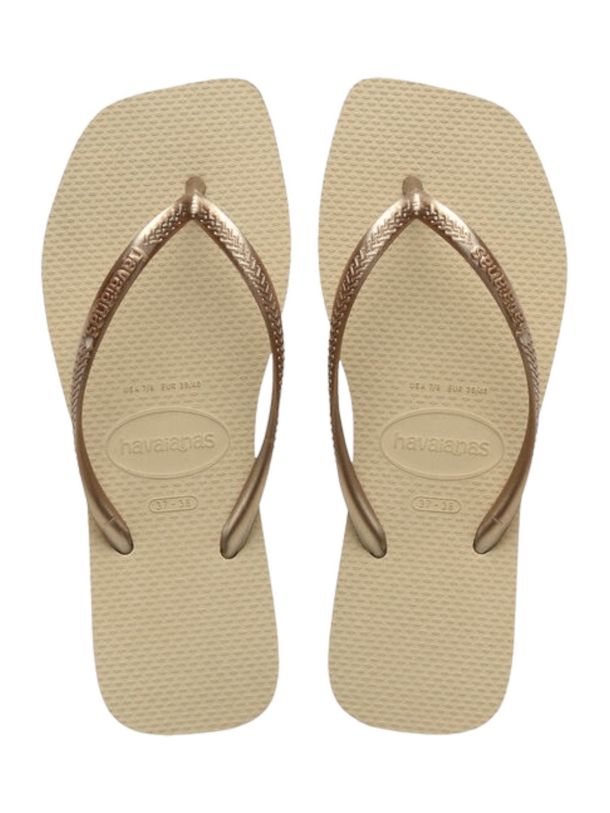 HAVAIANAS Infradito Donna Hav. Square 4148301.0154 Beige - Stilato