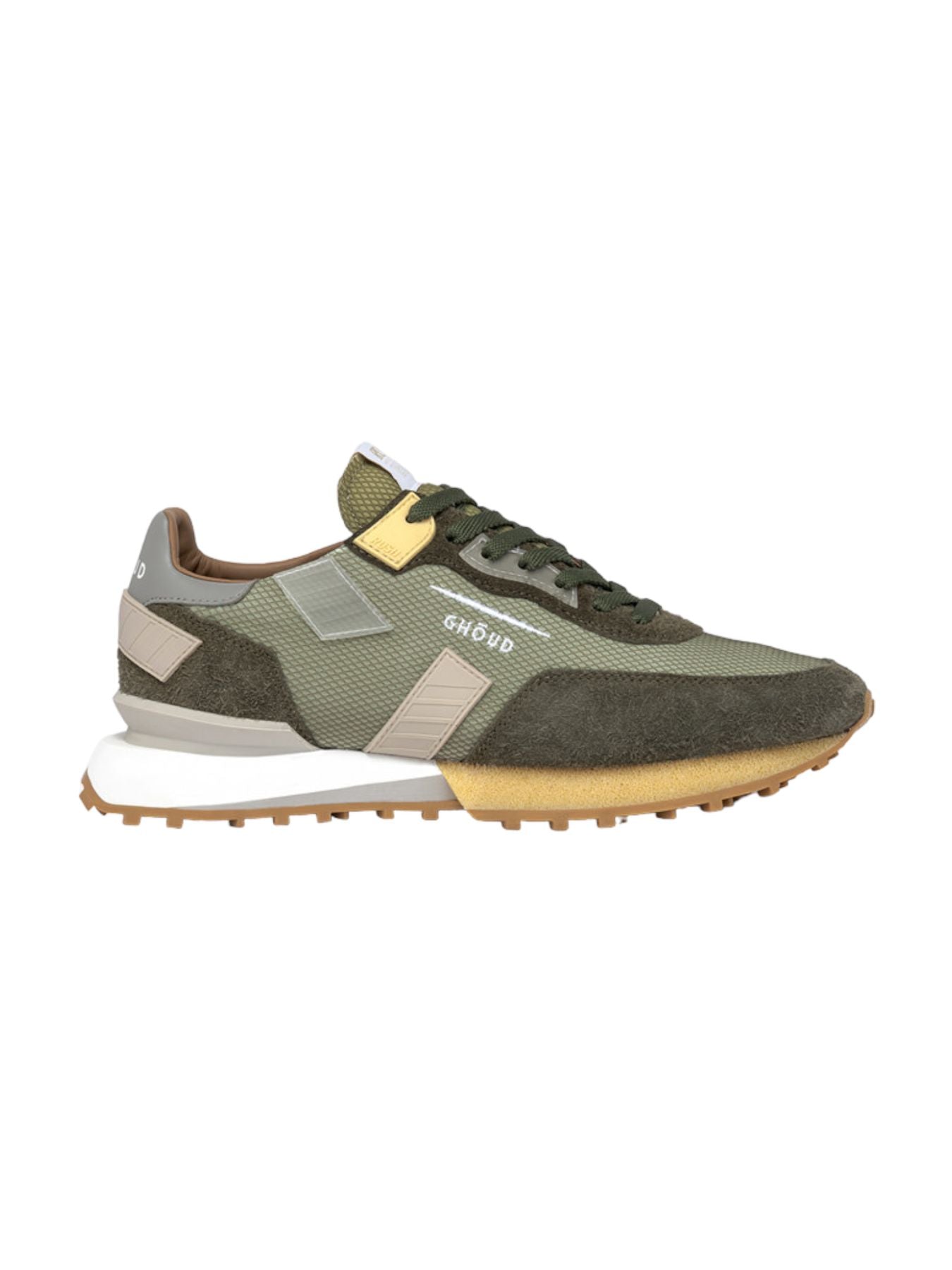 GHOUD Sneaker Uomo RGLM MS24 Verde - Stilato