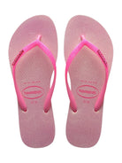 HAVAIANAS Infradito Donna Hav. Slim Glitter Iridescent 4148922.1749 Rosa - Stilato