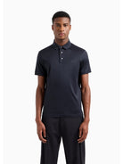 EMPORIO ARMANI T-Shirt e Polo Uomo 8N1F96 1JUVZ 0920 Blu - Stilato