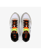 SUN68 Sneaker Uomo Tom fluo nylon Z43102 01 Bianco - Stilato