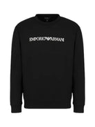 EMPORIO ARMANI Felpa Uomo 8N1MR6 1JRIZ F009 Nero - Stilato