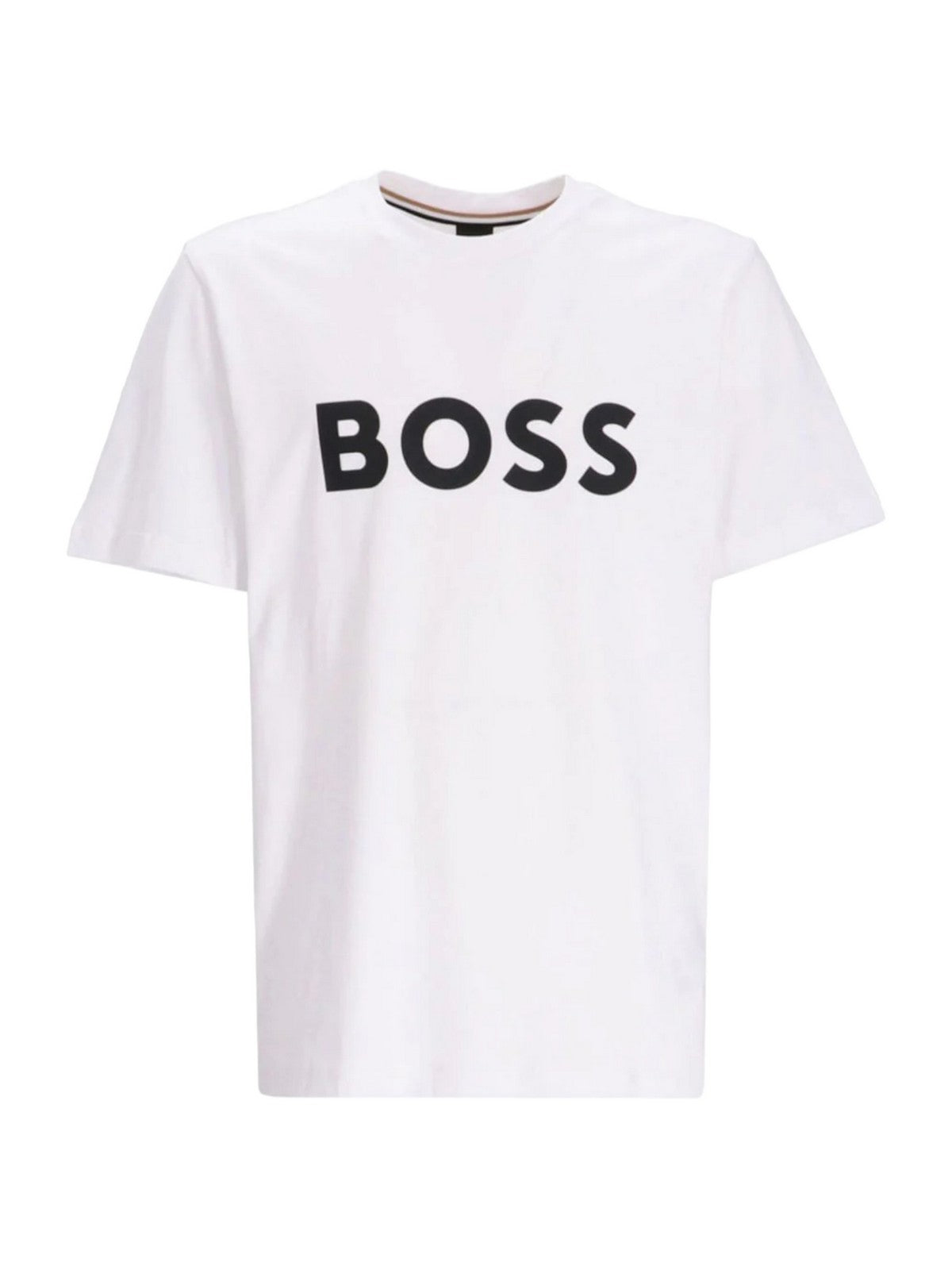 HUGO BOSS T-Shirt e Polo Uomo 50495742 100 Bianco - Stilato