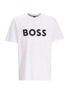 HUGO BOSS T-Shirt e Polo Uomo 50495742 100 Bianco - Stilato