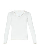 LIU JO WHITE Maglia Donna MA4073MS49I 11111 Bianco - Stilato