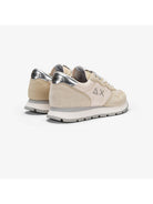 SUN68 Sneaker Donna Ally Gold Silver Z34202 31 Bianco - Stilato