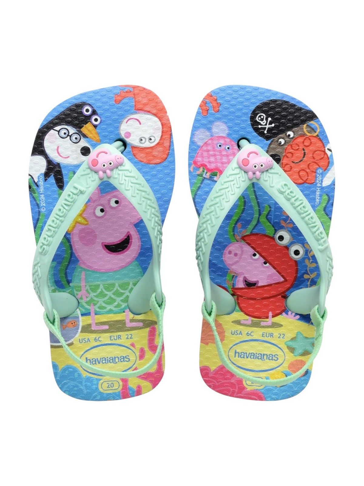 HAVAIANAS Infradito Bambine e ragazze Hav. baby peppa pig 4145980.1056 Blu