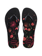 HAVAIANAS Infradito Donna hav. Slim Organic 4132823.1191 Nero - Stilato