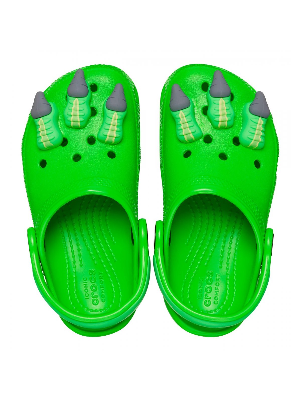 CROCS Ciabatta Bambini e ragazzi Classic I AM Dinosaur Clog T 209700 3WA Verde - Stilato