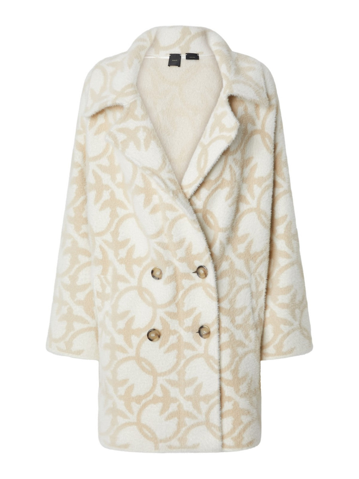 Pinko Cappotto Beige Donna Toro 101573-A21Q CC2 - Stilato