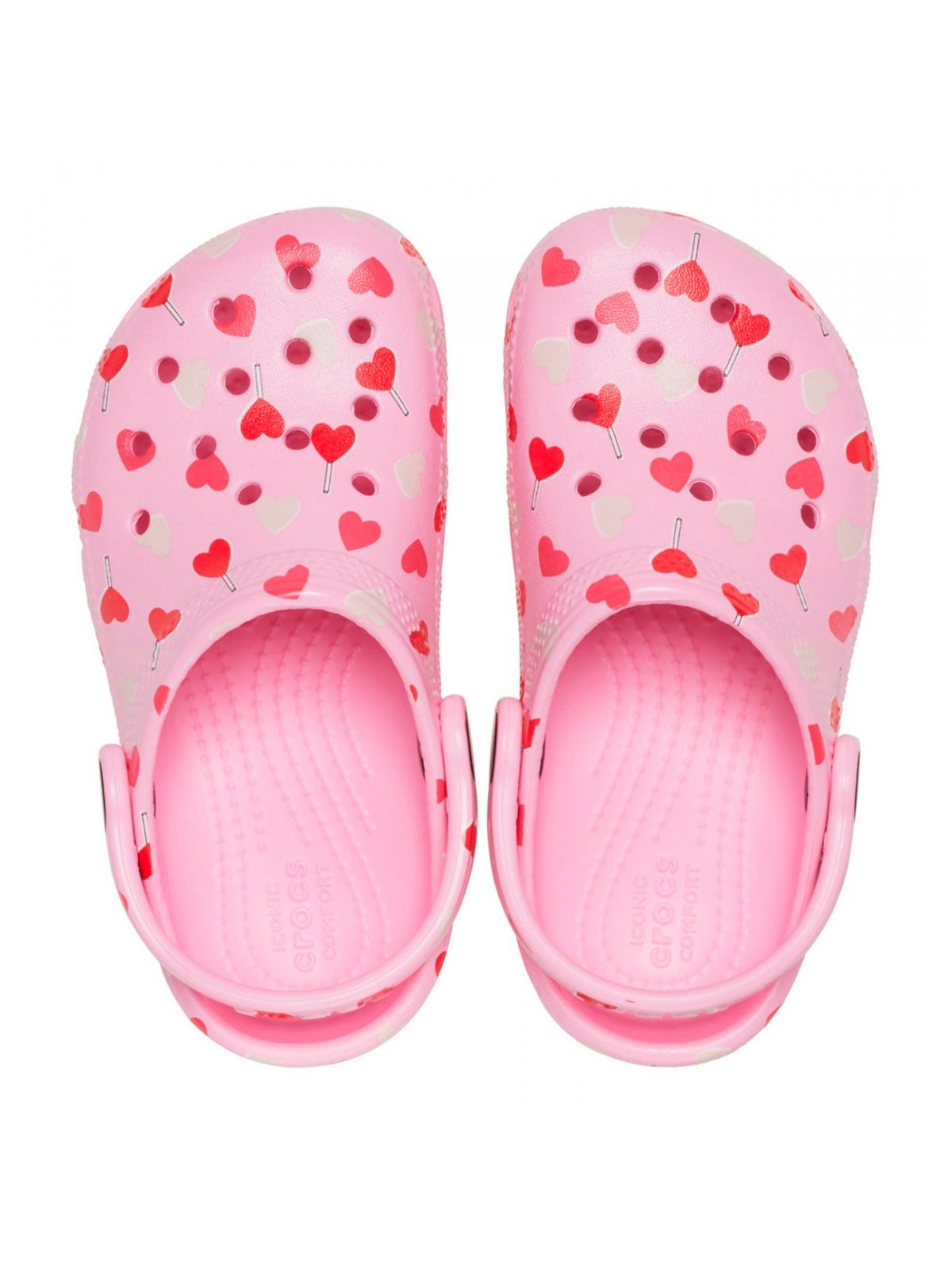 CROCS Ciabatta Bambine e ragazze Classic VDay Clog T 209755 6SO Rosa - Stilato